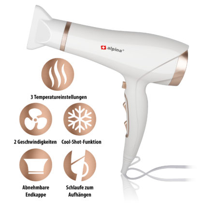 Alpina sušilo za kosu 1900 - 2300 W