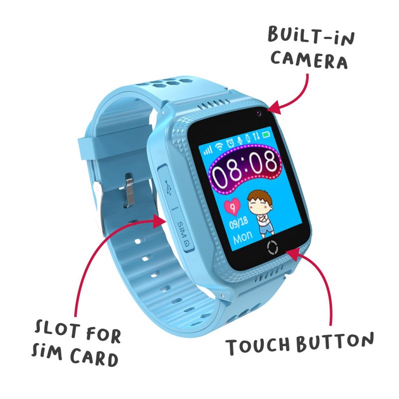 CELLY SMARTWATCH KIDS GPS PLAVI - Slika 4