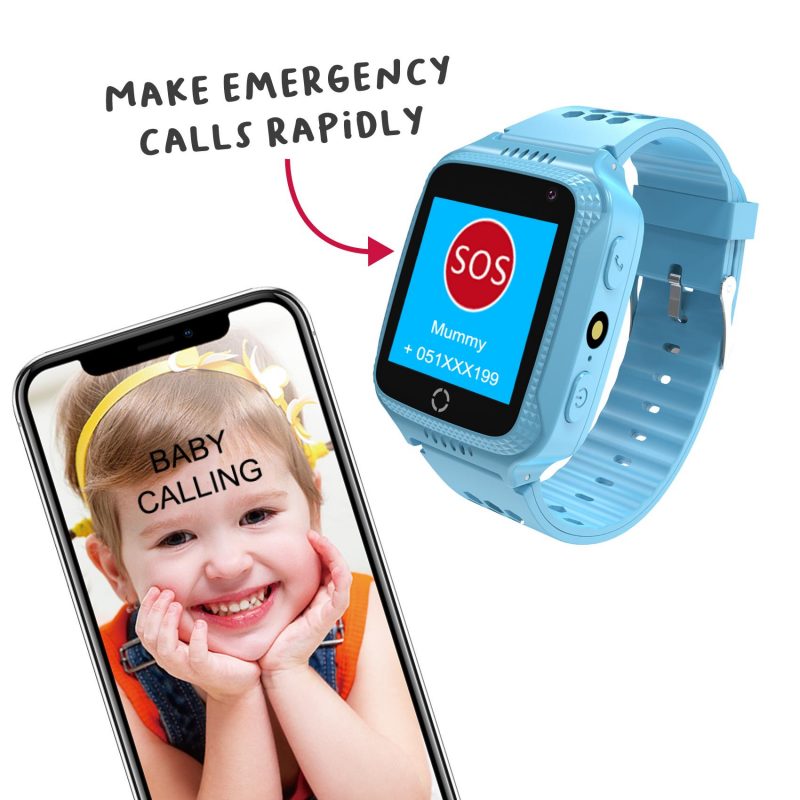 CELLY SMARTWATCH KIDS GPS PLAVI - Slika 7