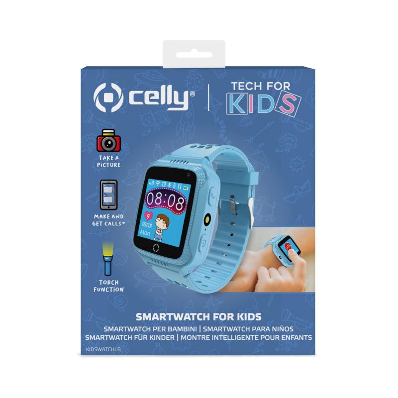 CELLY SMARTWATCH KIDS GPS PLAVI - Slika 11