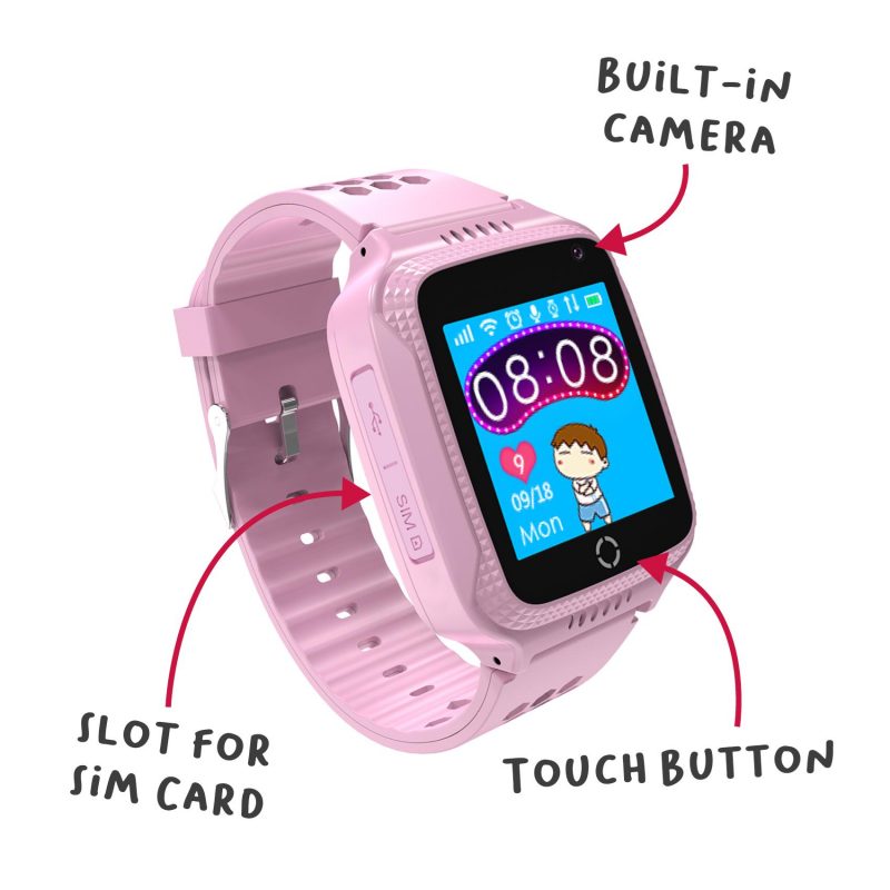 CELLY SMARTWATCH KIDS GPS PINK - Slika 4