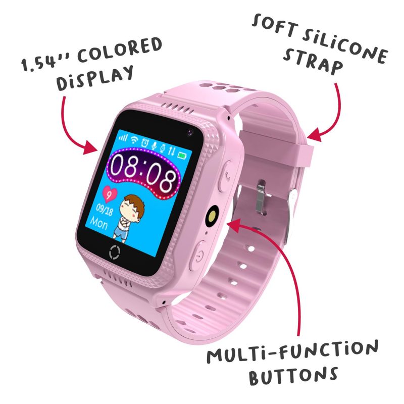 CELLY SMARTWATCH KIDS GPS PINK - Slika 6