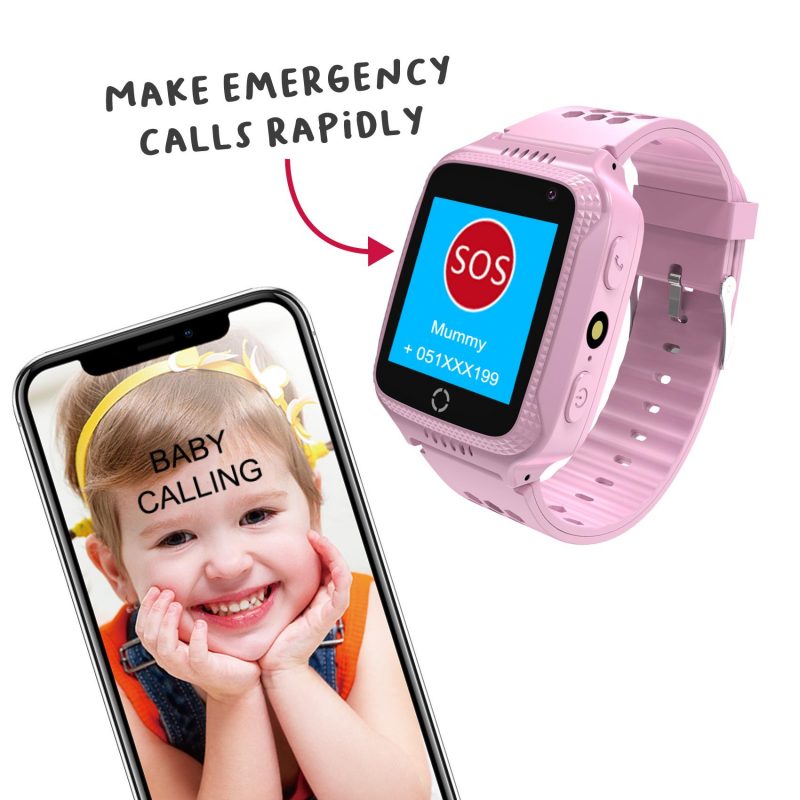 CELLY SMARTWATCH KIDS GPS PINK - Slika 7