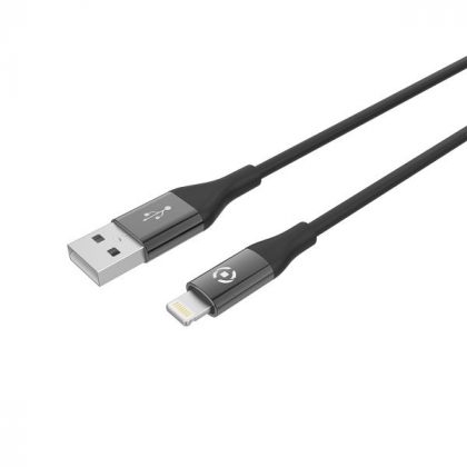 CELLY KABEL USB-A U USB-C 15 W CRNI
