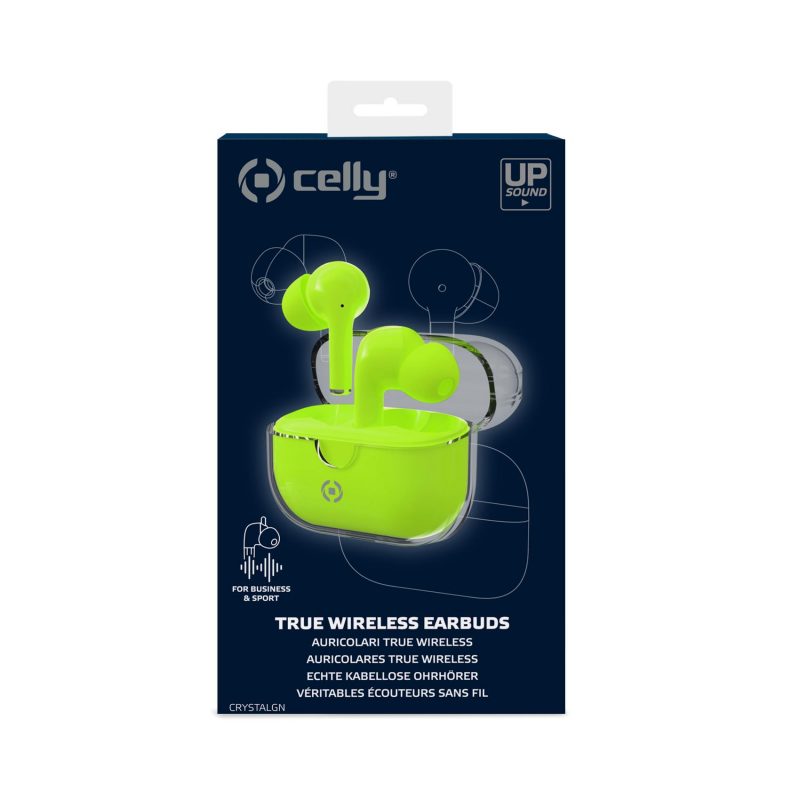 CELLY SLUŠALICE TW CLEAR ŽUTE - Slika 2