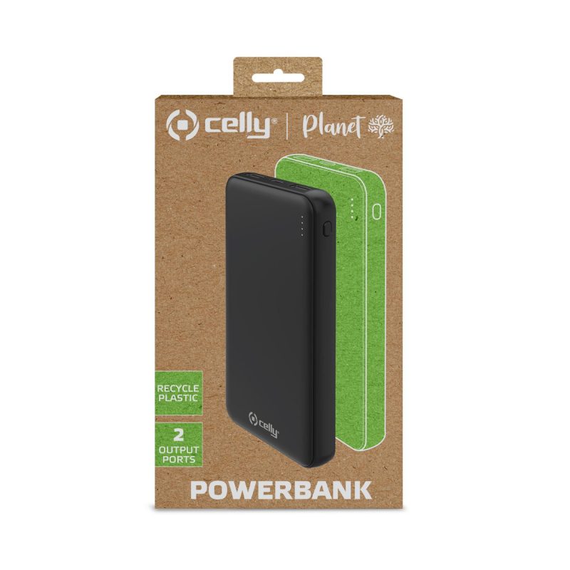 CELLY POWERBANK 10000 MAH GPRS CRNI PLANET COLLECTION - Slika 4