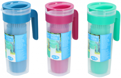 Prijenosni vrč 1l s 4 čaše 250 ml