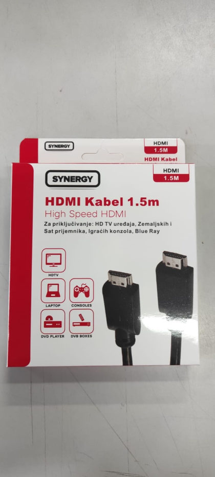 Synergy hdmi kabel 1.5 m