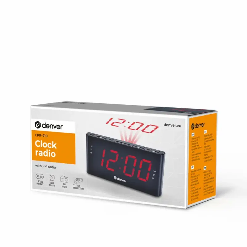 DENVER RADIO BUDILICA SA PROJEKCIJOM CPR-710 - Slika 2