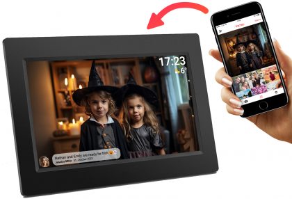 DENVER DIGITALNI FOTO OKVIR PFF-710 CRNI