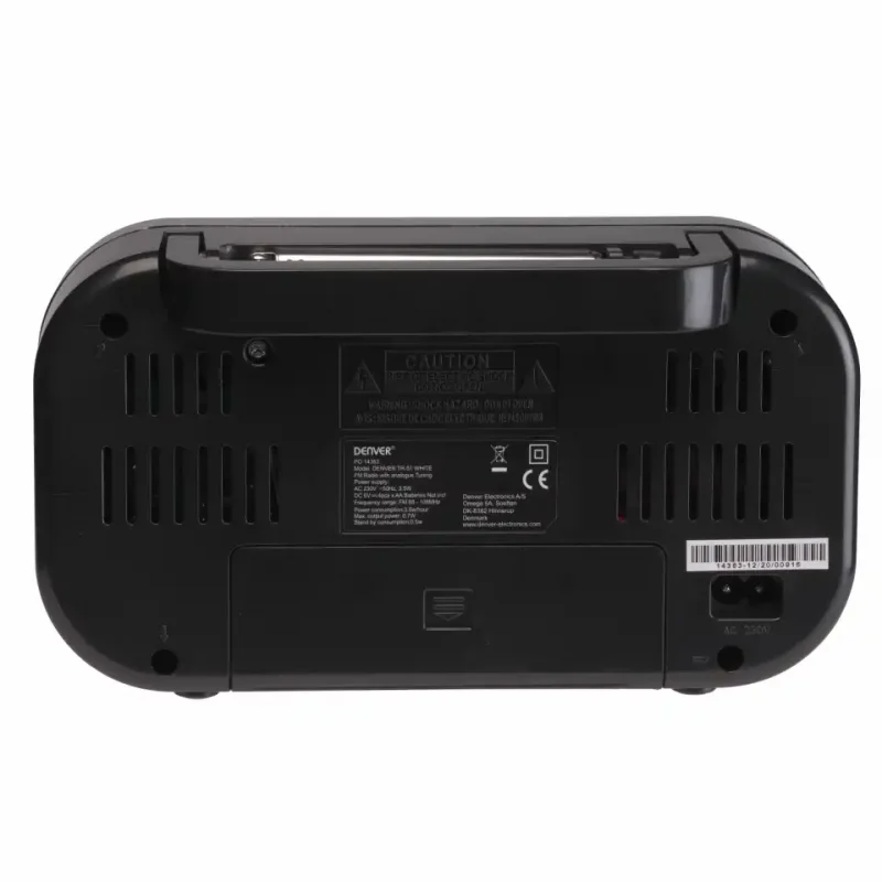 DENVER PRIJENOSNI FM RADIO TR-51 BIJELI - Slika 2