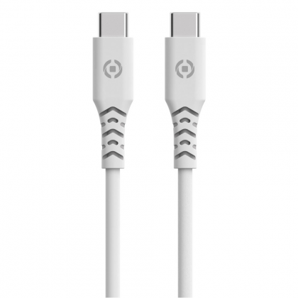 CELLY KABEL USB-C U USB-C BIJELI 1,5 M PLANET COLLECTION