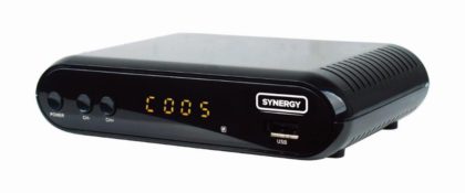 SYNERGY DVB-T2 PRIJEMNIK T-202B HEVC265 LAN CRNI