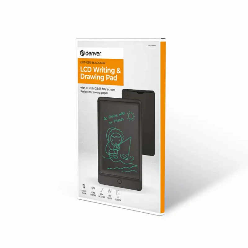 DENVER TABLET ZA PISANJE I CRTANJE LWT-10510 CRNI - Slika 7