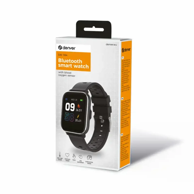 DENVER FITNESS SMARTWATCH SW-164 CRNI - Slika 4
