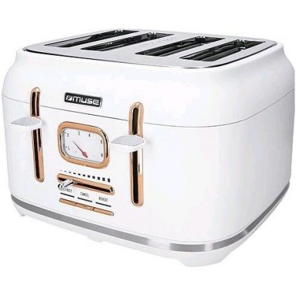 MUSE USPRAVNI TOSTER 4 ŠNITE MS-131 W