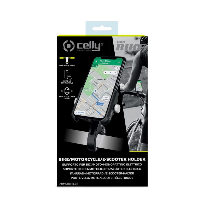 CELLY ARMORBIKE SMARTPHONE DRŽAČ ZA BICIKL CRNI - Slika 4
