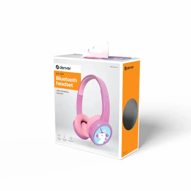 DENVER KIDS BLUETOOTH SLUŠALICE BTH-106 PINK - Slika 6
