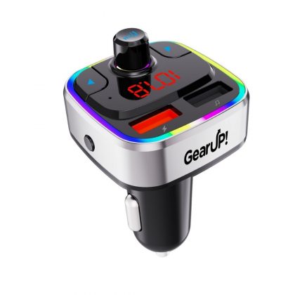 GEARUP! FM TRANSMITER BT FM303 SILVER