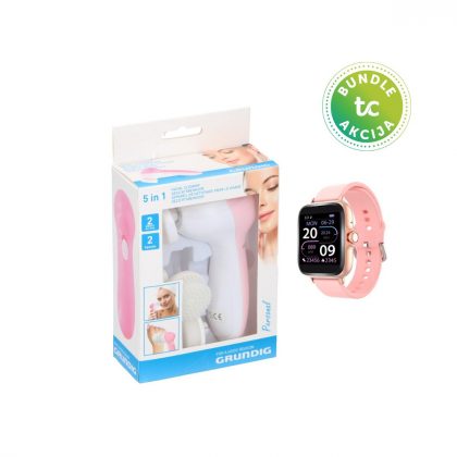 DENVER SMARTWATCH SWC-156 PINK +GRUNDIG ČISTAČ ZA LICE 5 U 1
