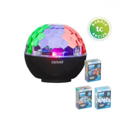 DENVER BLUETOOTH ZVUČNIK BTL-65 + GRUNDIG BOŽIĆNE LAMPICE 20 LED