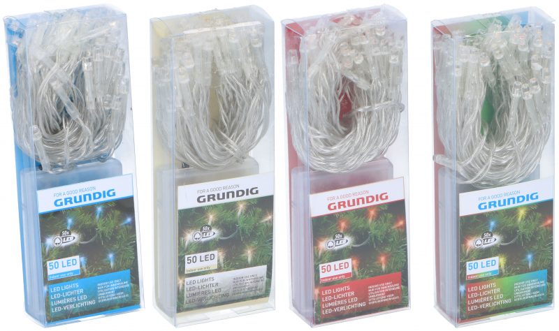 DENVER DISKO KUGLA LDB-319 + GRUNDIG BOŽIĆNE LAMPICE 50 LED - Slika 7