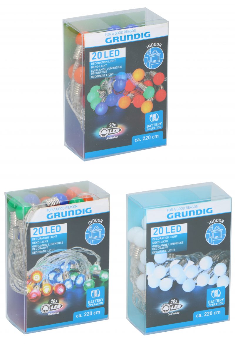 DENVER BLUETOOTH ZVUČNIK BTL-65 + GRUNDIG BOŽIĆNE LAMPICE 20 LED - Slika 9