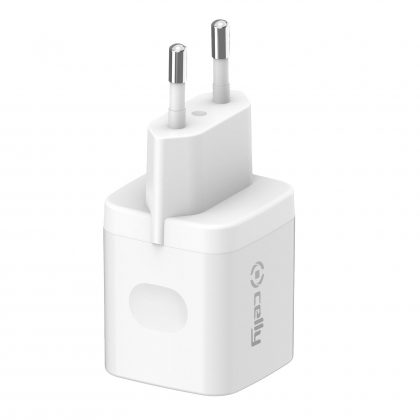 CELLY PUNJAČ USB-C 20 W EVO BIJELI