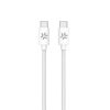 CELLY KABEL USB-C U USB-C BIJELI