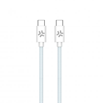 CELLY KABEL USB-C U USB-C SVJETLO PLAVI