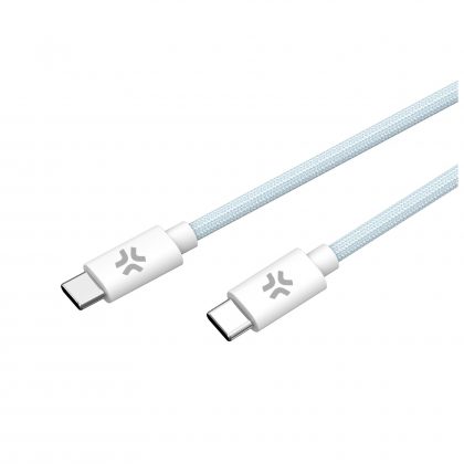 CELLY KABEL USB-C U USB-C SVJETLO PLAVI