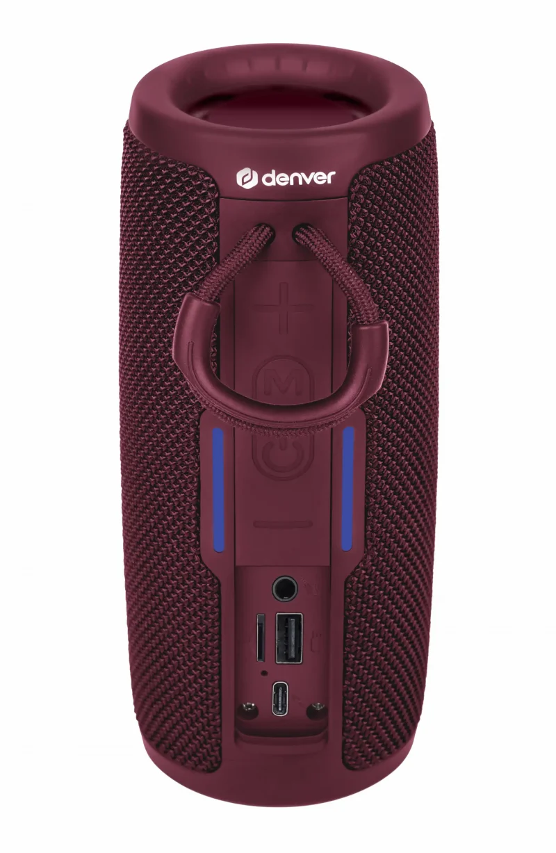 DENVER BLUETOOTH ZVUČNIK BTV-150 TAMNO CRVENI - Slika 2