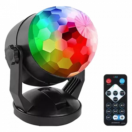 DENVER DISKO KUGLA LDB-319 + GRUNDIG BOŽIĆNE LAMPICE 50 LED