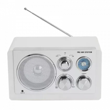 DENVER AM/FM RADIO TR-63 BIJELI