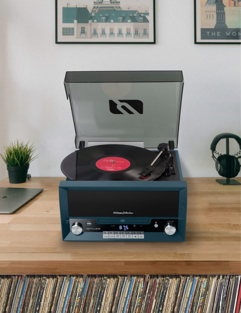 MUSE MIKRO LINIJA S GRAMOFONOM MT-112 W - Slika 3