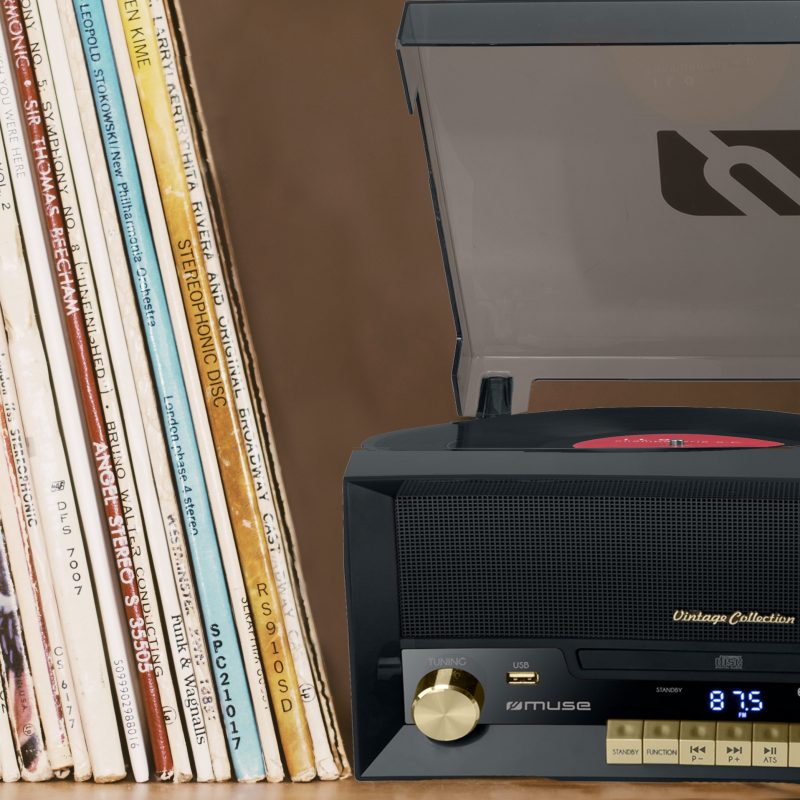 MUSE MIKRO LINIJA S GRAMOFONOM MT-112 W - Slika 4