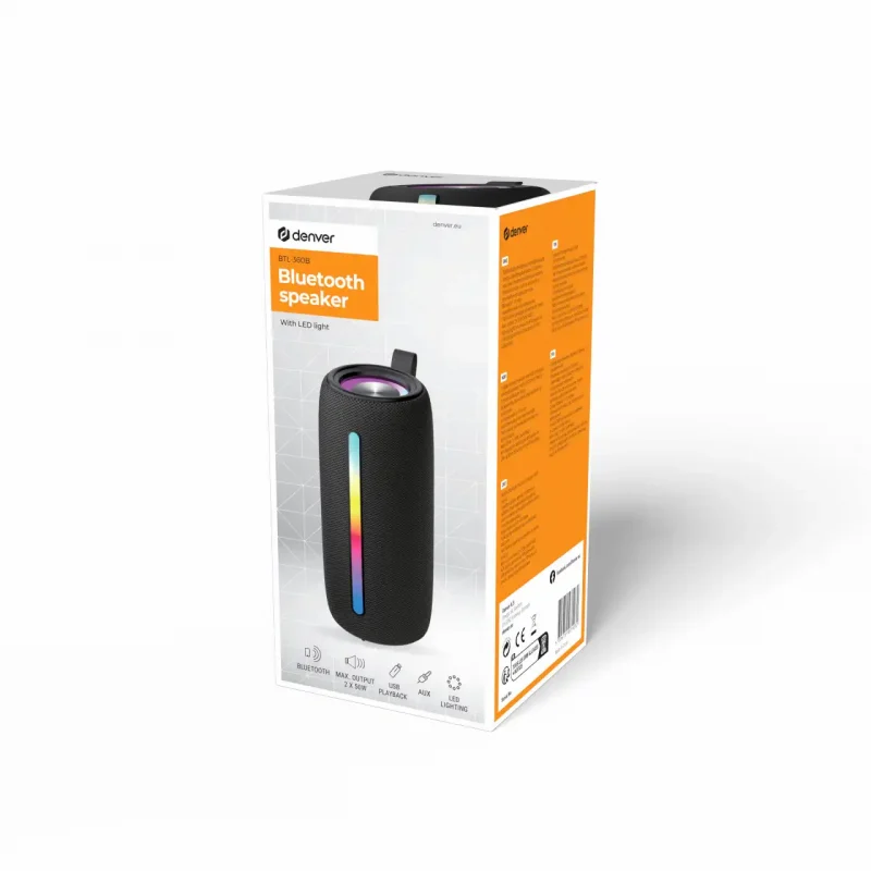 DENVER BLUETOOTH ZVUČNIK BTL-360 CRNI - Slika 5