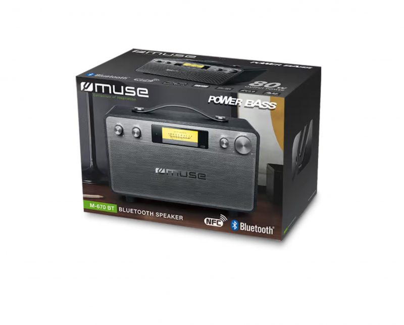 MUSE BLUETOOTH ZVUČNIK M-670 BT - Slika 5
