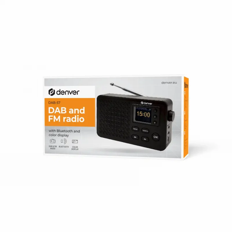 DENVER DAB RADIO FM+BUDILICA DAB-57 - Slika 2