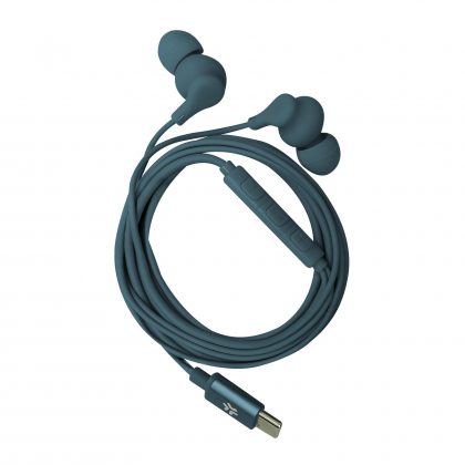 CELLY SLUŠALICE USB-C PLAVE