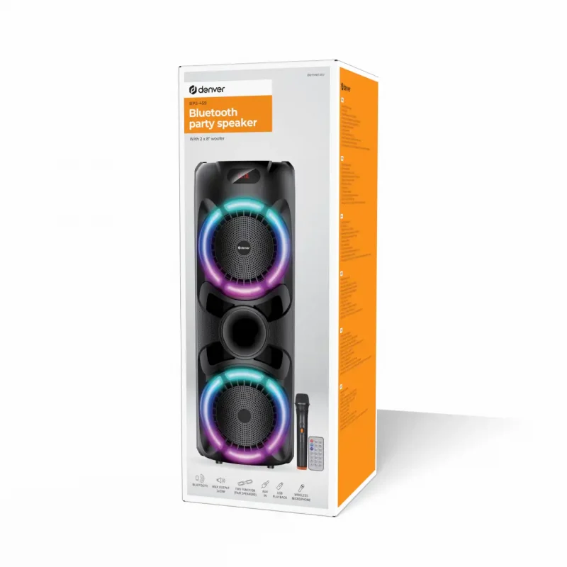 DENVER BLUETOOTH PARTY ZVUČNIK BPS-459 - Slika 9