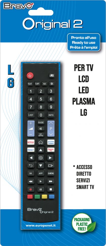 BRAVO ZAMJENSKI DALJINSKI ZA LG TV