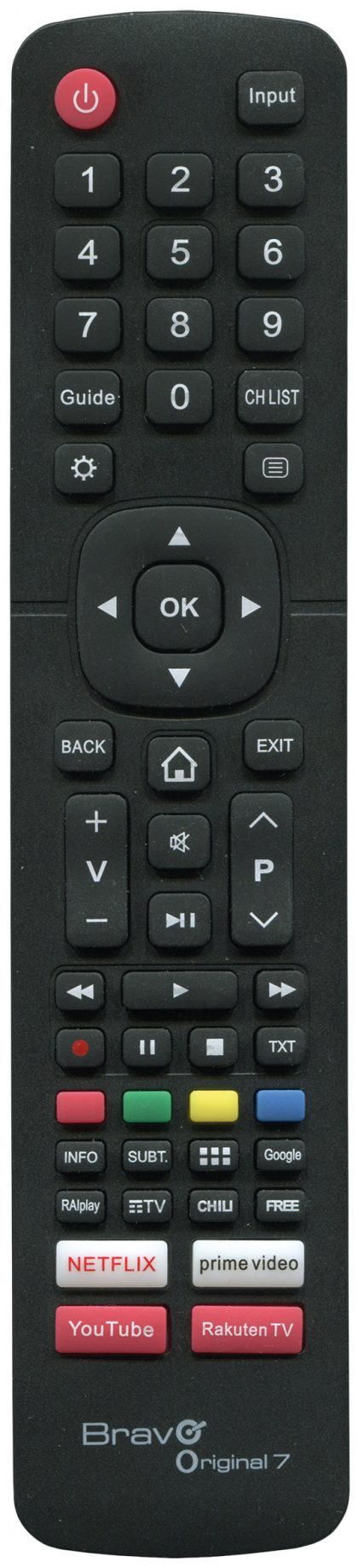 BRAVO ZAMJENSKI DALJINSKI ZA HISENSE TV