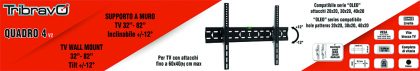 BRAVO TV NOSAČ TILT 32"-82" QUADRO 4