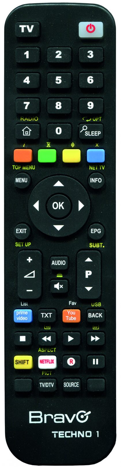 BRAVO UNIVERZALNI DALJINSKI TECHNO 1