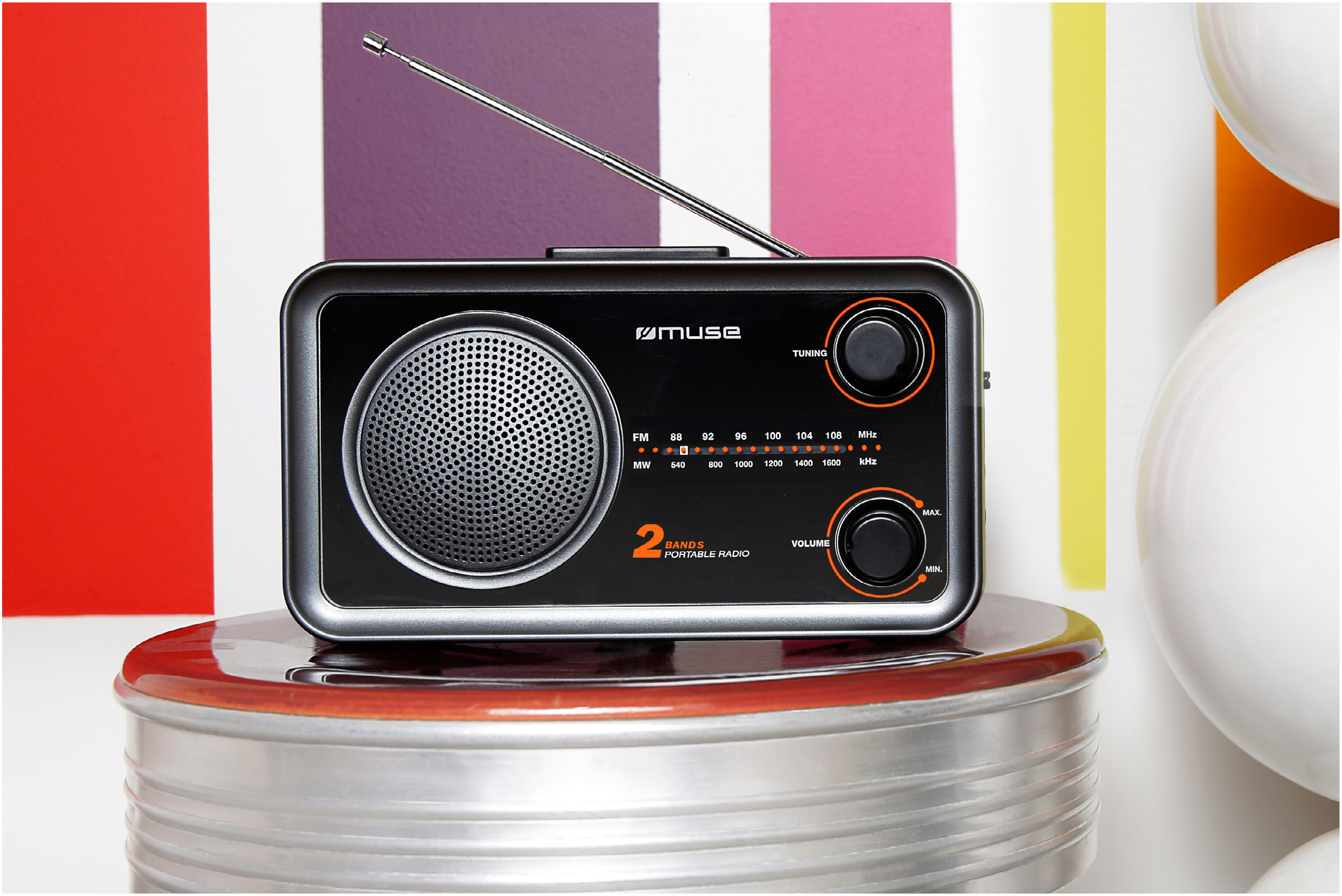 MUSE AM FM RADIO M-06 DS - Slika 3