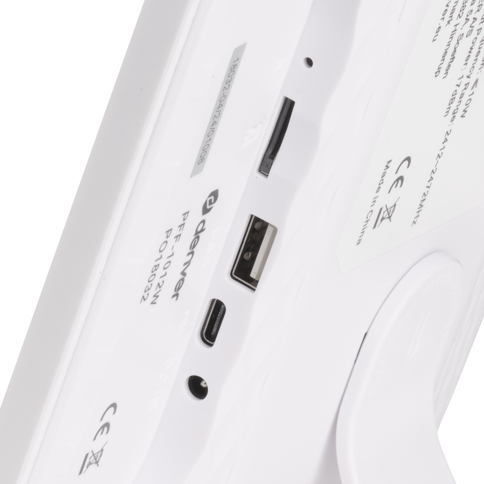 DENVER DIGITALNI FOTO OKVIR PFF-1012 BIJELI - Slika 4