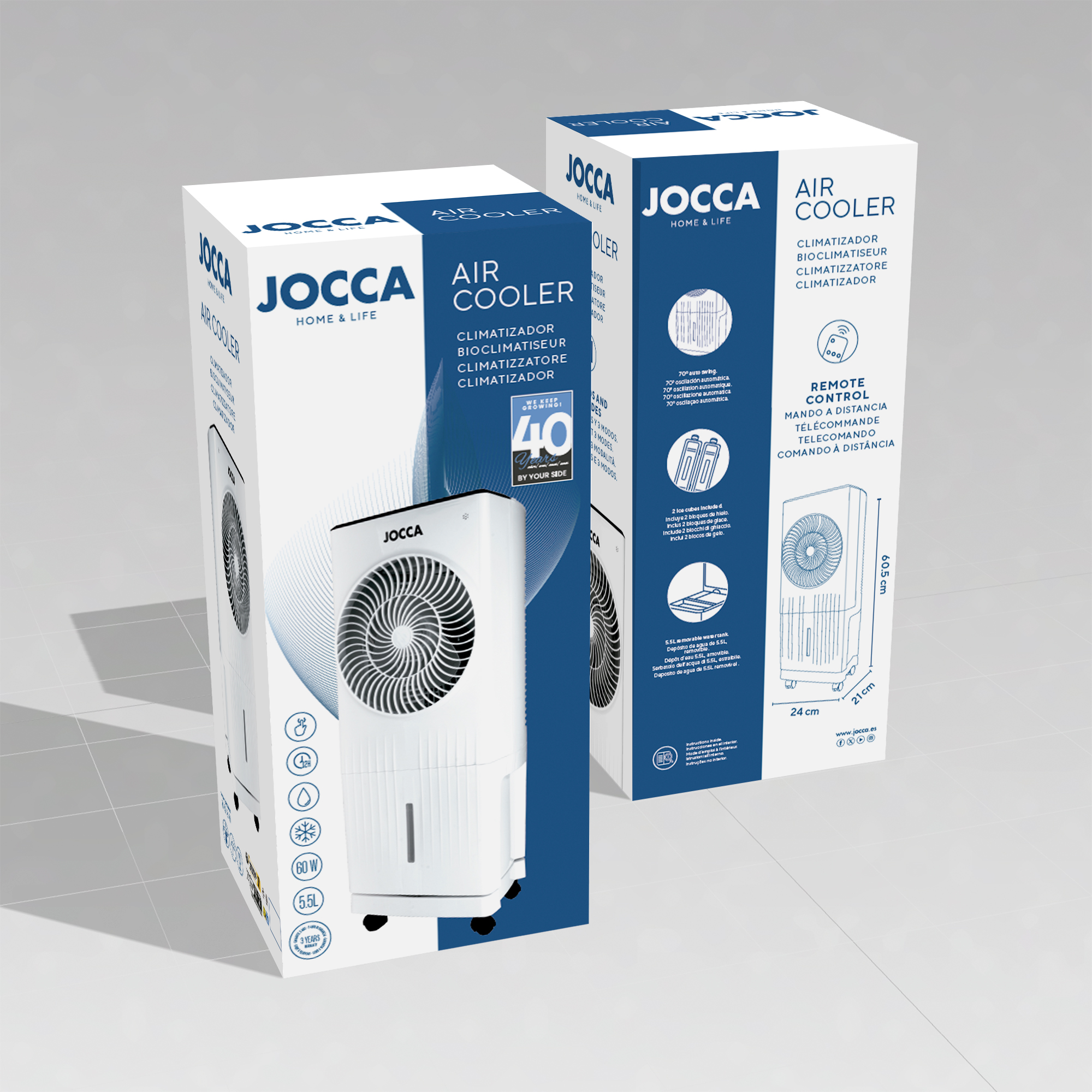 JOCCA RASHLAĐIVAČ ZRAKA 5,5 L 15501 - Slika 8