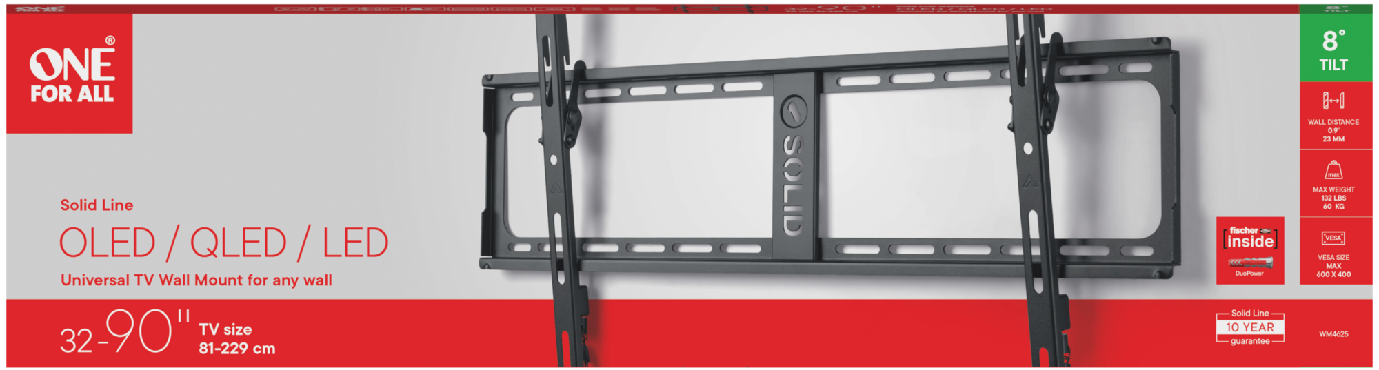 OFA NOSAČ ZA LCD/LED 32-90” WM4625 - Slika 4