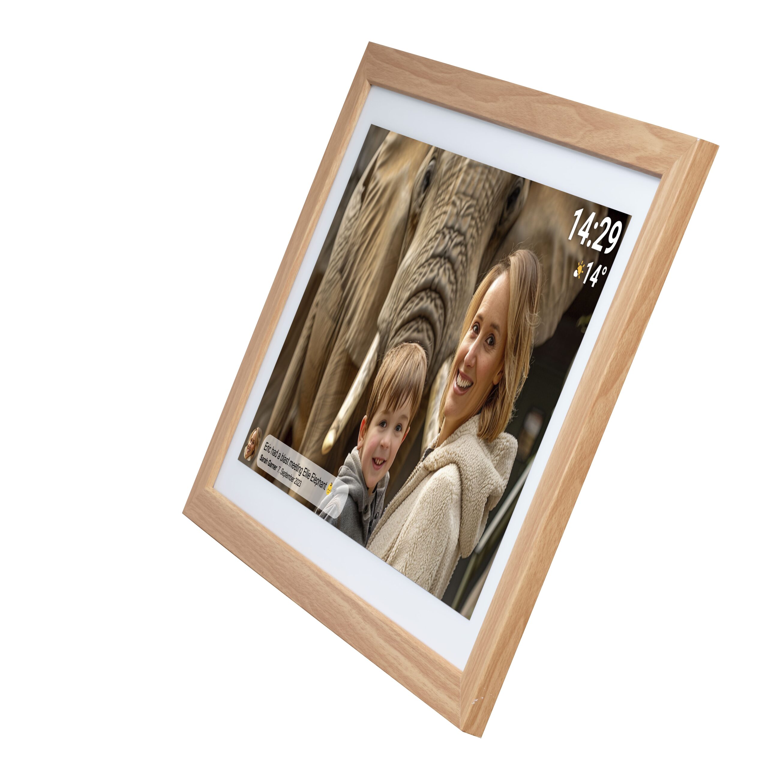 DENVER DIGITALNI FOTO OKVIR PFF-2162 LIGHT WOOD - Slika 5